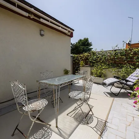 Apartment Rooftop Porretta Citta Giardino Check-in From 3 Pm To 10 Pm Rome