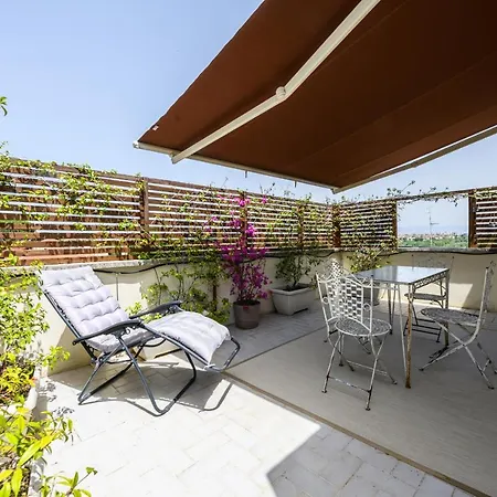 Apartment Rooftop Porretta Citta Giardino Check-in From 3 Pm To 10 Pm Rome